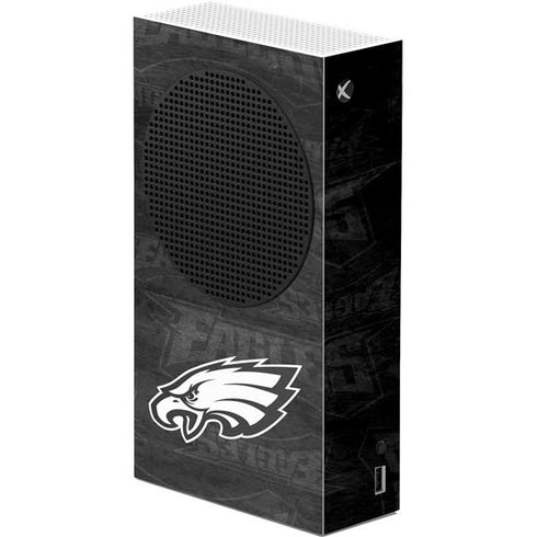 NFL Philadelphia Eagles Black & White Xbox Series S Skins