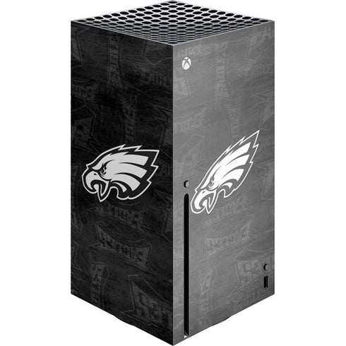 NFL Philadelphia Eagles Black & White Xbox Series X Skins