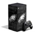 NFL Philadelphia Eagles Black & White XBox Series X Digital Edition Bundle Skin