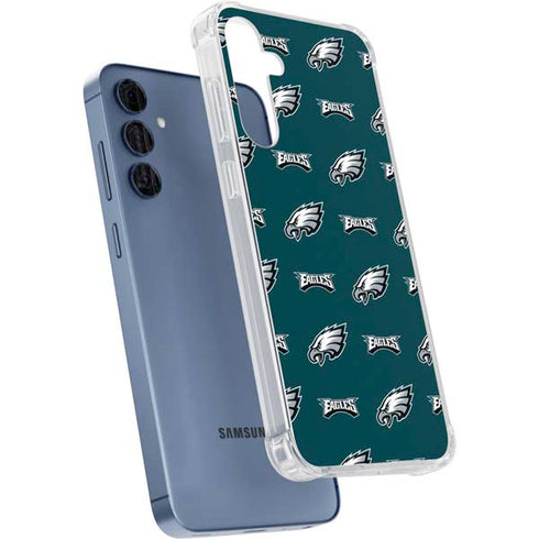 NFL Philadelphia Eagles Blitz Series Galaxy A55 5G Clear Case