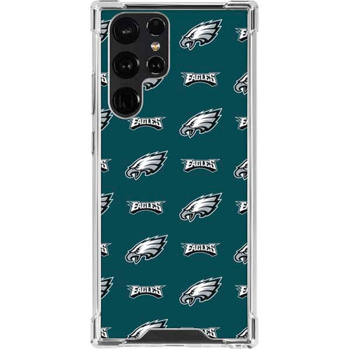 NFL Philadelphia Eagles Blitz Series Galaxy S23 Ultra Clear Case