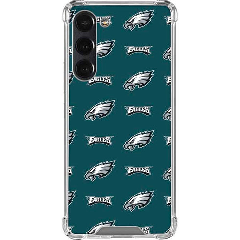 NFL Philadelphia Eagles Blitz Series Galaxy S24 FE Clear Case