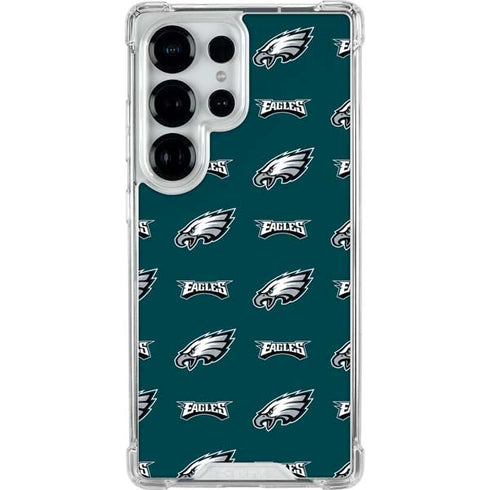 NFL Philadelphia Eagles Blitz Series Galaxy S25 Ultra Clear Case