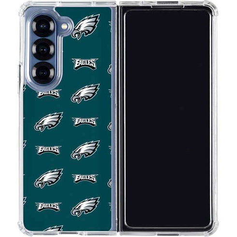 NFL Philadelphia Eagles Blitz Series Galaxy Z Fold6 Clear Case