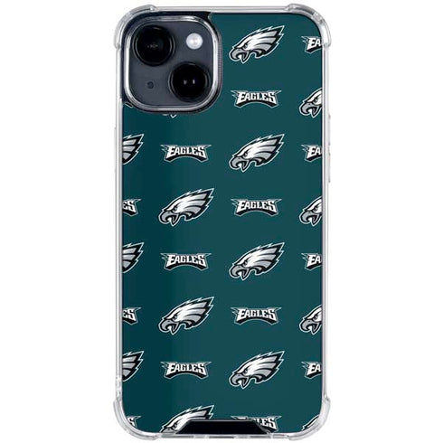 NFL Philadelphia Eagles Blitz Series iPhone 15 Clear Case