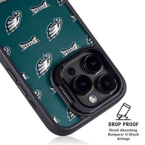 NFL Philadelphia Eagles Blitz Series iPhone 15 Pro Max Kickstand Case
