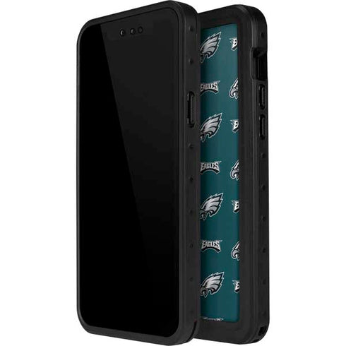 NFL Philadelphia Eagles Blitz Series iPhone 15 Pro Waterproof Case