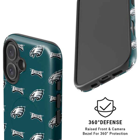 NFL Philadelphia Eagles Blitz Series iPhone 16 Magsafe Impact Case