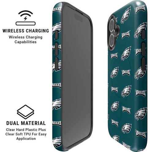 NFL Philadelphia Eagles Blitz Series iPhone 16 Magsafe Impact Case