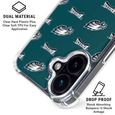 NFL Philadelphia Eagles Blitz Series iPhone 16 Plus MagSafe Case