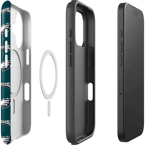 NFL Philadelphia Eagles Blitz Series iPhone 16 Plus Magsafe Impact Case