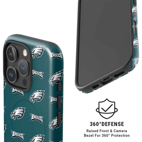 NFL Philadelphia Eagles Blitz Series iPhone 16 Pro Magsafe Impact Case