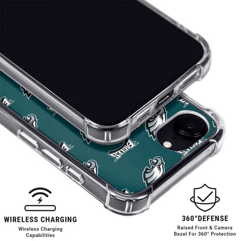 NFL Philadelphia Eagles Blitz Series iPhone 16e MagSafe Case