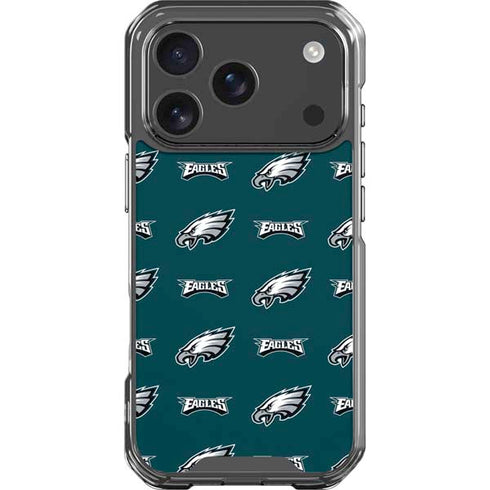 NFL Philadelphia Eagles Blitz Series iPhone 18 Pro Clear Case