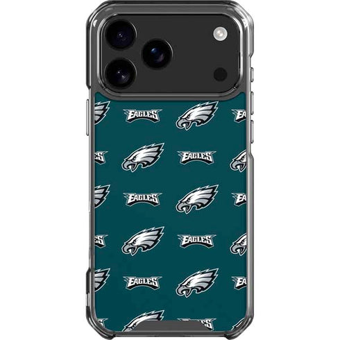 NFL Philadelphia Eagles Blitz Series iPhone 18 Pro Max Clear Case