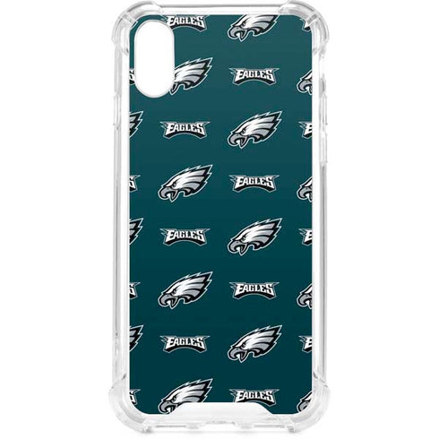 NFL Philadelphia Eagles Blitz Series iPhone XS Clear Case