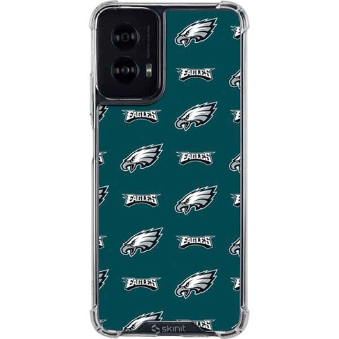 NFL Philadelphia Eagles Blitz Series Moto G Power 5G (2024) Clear Case