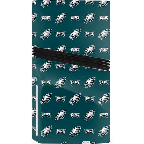 NFL Philadelphia Eagles Blitz Series PS5 Pro Disk Console Skin