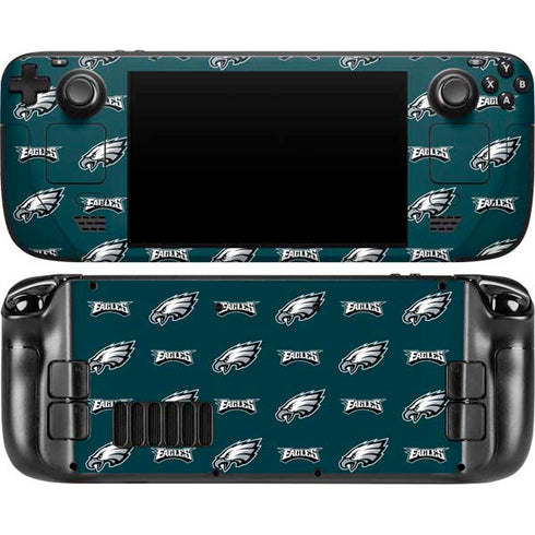 NFL Philadelphia Eagles Blitz Series Steam Deck Handheld Gaming Computer OLED Skin