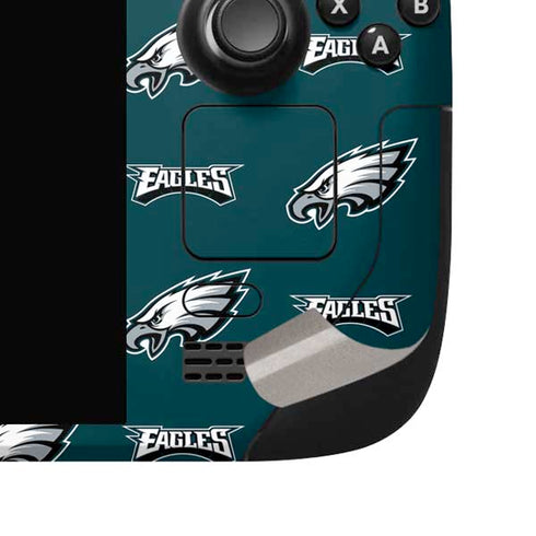 NFL Philadelphia Eagles Blitz Series Steam Deck Handheld Gaming Computer OLED Skin