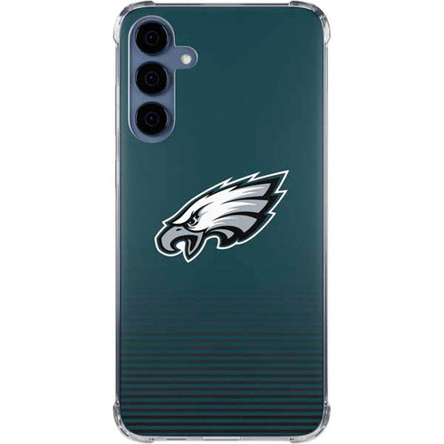 NFL Philadelphia Eagles Breakaway Galaxy A55 5G Clear Case