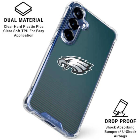 NFL Philadelphia Eagles Breakaway Galaxy S25 Plus Clear Case