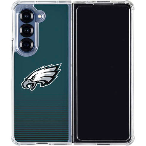 NFL Philadelphia Eagles Breakaway Galaxy Z Fold6 Clear Case