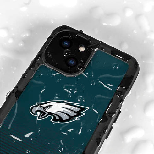 NFL Philadelphia Eagles Breakaway iPhone 15 Plus Waterproof Case