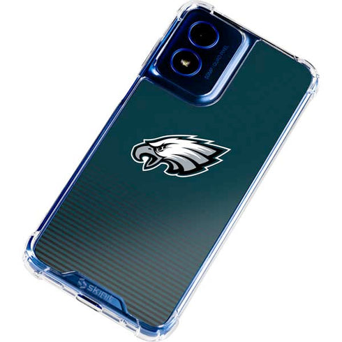 NFL Philadelphia Eagles Breakaway Moto G 5G (2024) Clear Case