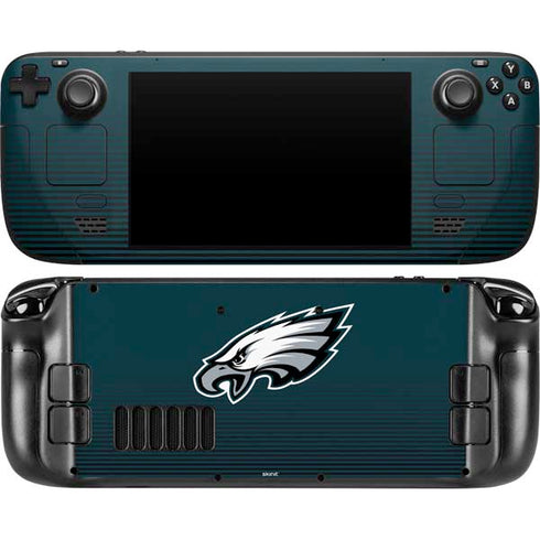 NFL Philadelphia Eagles Breakaway Steam Deck Handheld Gaming Computer OLED Skin