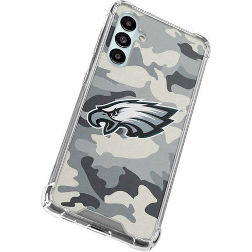 NFL Philadelphia Eagles Camo Galaxy A16 5G Clear Case