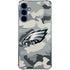 NFL Philadelphia Eagles Camo Galaxy A35 5G Clear Case