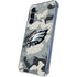 NFL Philadelphia Eagles Camo Galaxy A35 5G Clear Case