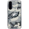 NFL Philadelphia Eagles Camo Galaxy A36 5G Clear Case