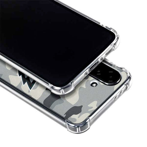 NFL Philadelphia Eagles Camo Galaxy A36 5G Clear Case