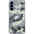 NFL Philadelphia Eagles Camo Galaxy A55 5G Clear Case