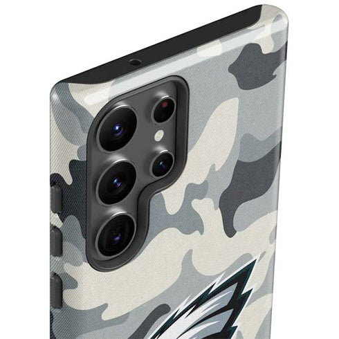 NFL Philadelphia Eagles Camo Galaxy S23 Ultra Pro Case