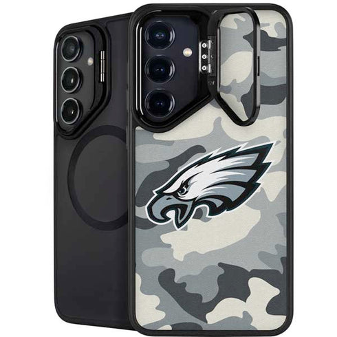 NFL Philadelphia Eagles Camo Galaxy S24 Kickstand Case