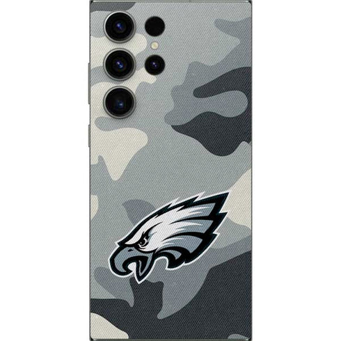 NFL Philadelphia Eagles Camo Galaxy S24 Ultra Skin