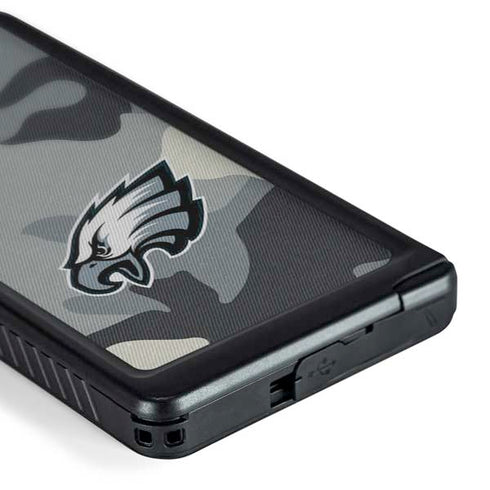 NFL Philadelphia Eagles Camo Galaxy S24 Ultra Waterproof Case