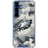 NFL Philadelphia Eagles Camo Galaxy S25 Clear Case