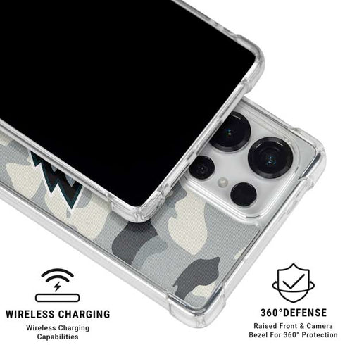 NFL Philadelphia Eagles Camo Galaxy S25 Ultra Clear Case