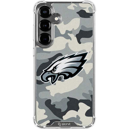 NFL Philadelphia Eagles Camo Galaxy S26 Plus Clear Case