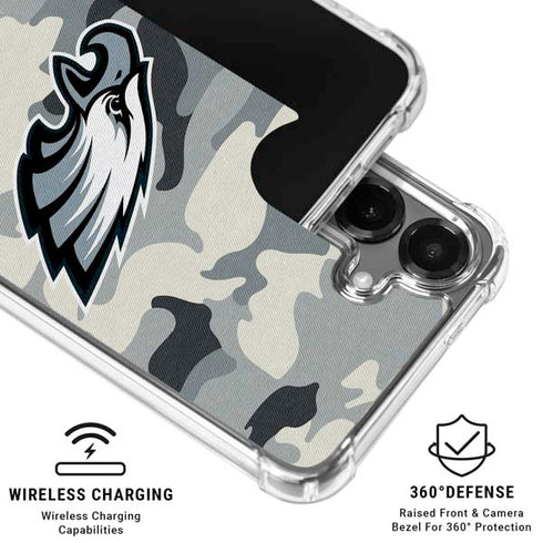 NFL Philadelphia Eagles Camo Galaxy S26 Plus Clear Case