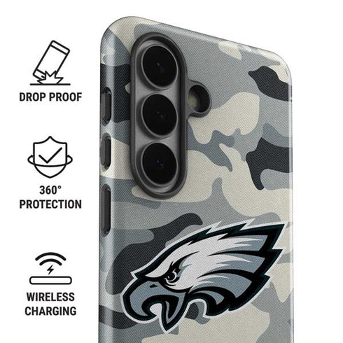 NFL Philadelphia Eagles Camo Galaxy S26 Plus Impact Case