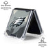 NFL Philadelphia Eagles Camo Galaxy Z Flip6 Clear Case
