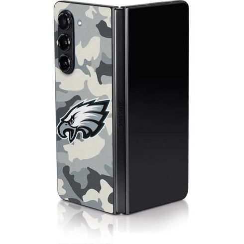 NFL Philadelphia Eagles Camo Galaxy Z Fold5 5G Skin