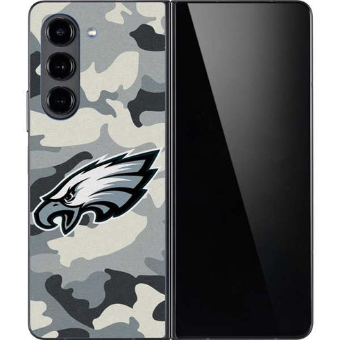 NFL Philadelphia Eagles Camo Galaxy Z Fold5 5G Skin