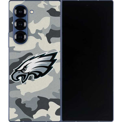 NFL Philadelphia Eagles Camo Galaxy Z Fold6 Skin