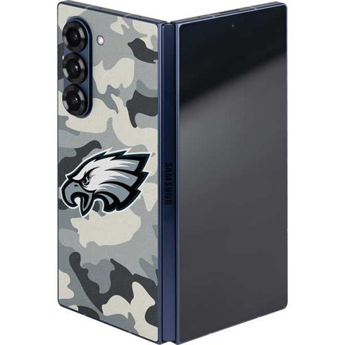 NFL Philadelphia Eagles Camo Galaxy Z Fold6 Skin